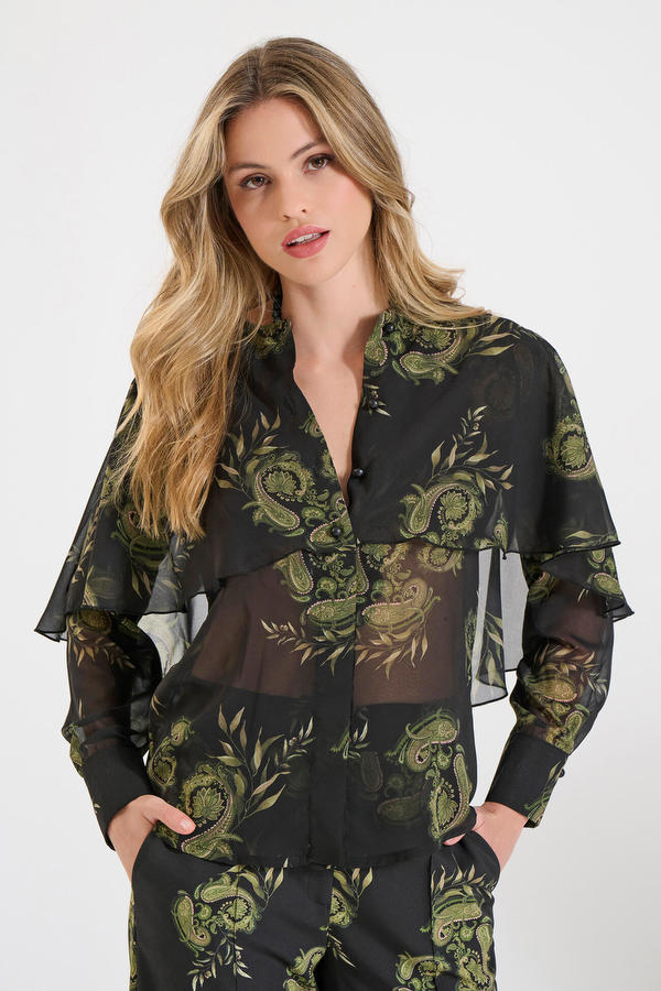 Πουκάμισο και paisley αέρινο Bill Cost Promotions 