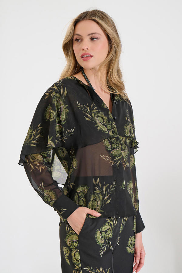 Πουκάμισο και paisley αέρινο Bill Cost Promotions 