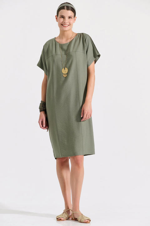 Φόρεμα με αζούρ διακοσμητική τρέσα Bill Cost Χρώμα  Προσφορές 