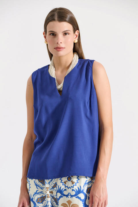 Mπλούζα με άνοιγμα στο ντεκολτέ Bill Cost Χρώμα  Προσφορές 