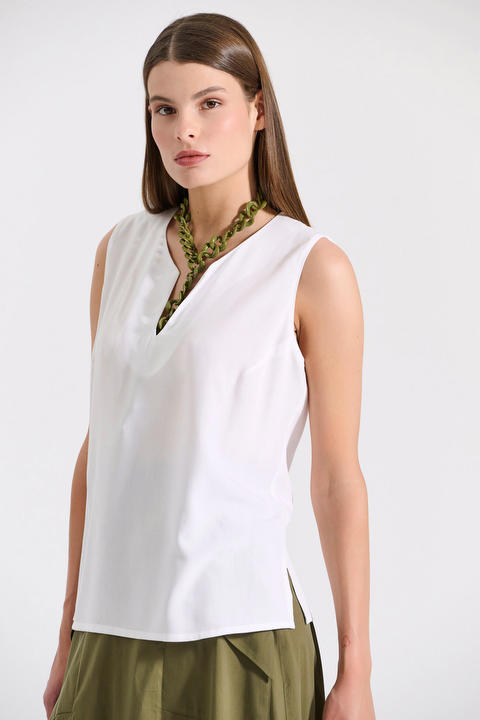 Mπλούζα με άνοιγμα στο ντεκολτέ Bill Cost Χρώμα  Προσφορές 