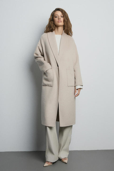 Ημίπαλτο oversized Bill Cost Χρώμα  Outlet 