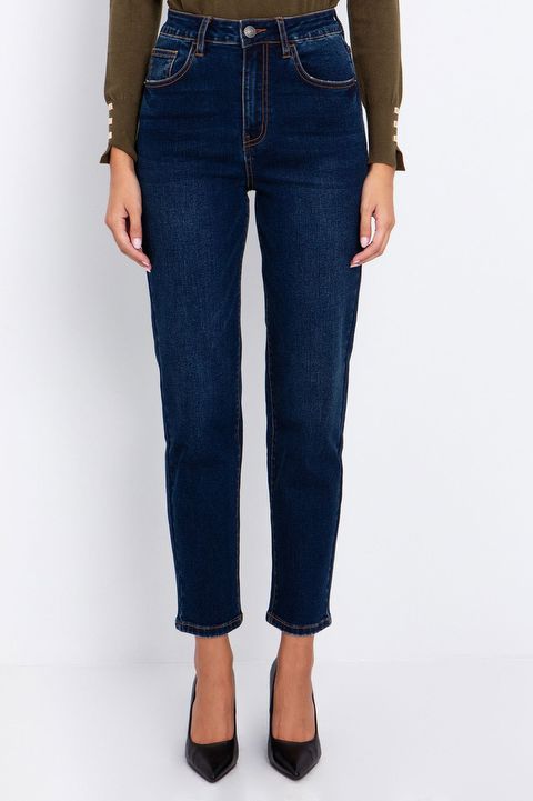 Τζίν mom fit Toi & Moi Χρώμα  Προσφορές 