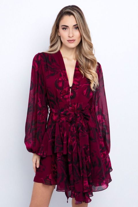 Φόρεμα φλοράλ ruffled Toi & Moi Outlet 