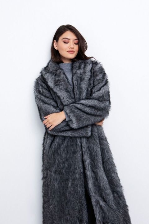 Γούνα Oversized μακριά faux Toi & Moi Χρώμα  Outlet 