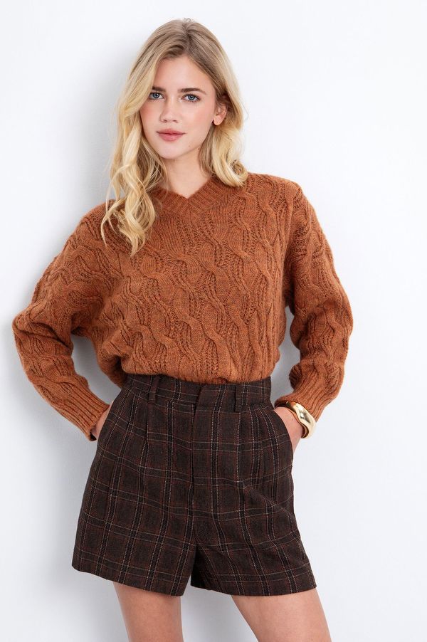 Πουλόβερ με πλεξούδες Toi & Moi Χρώμα  Promotions 