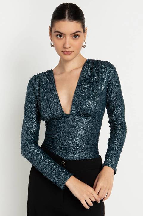 Τοπ sparkly Toi &Moi Χρώμα  Outlet 