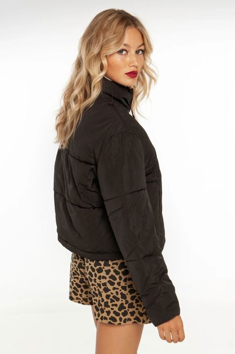 Puffer jacket with high neck Toi & Moi Outlet 